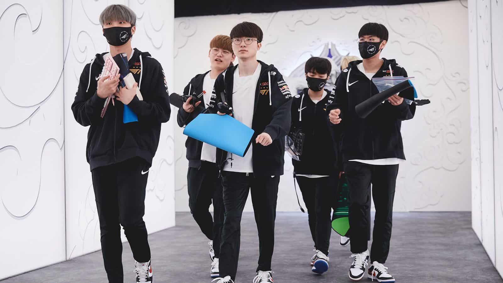LCK 2022 Spring Split T1 Takes Down Kwangdong Freecs, Aria Makes His LCK Debut