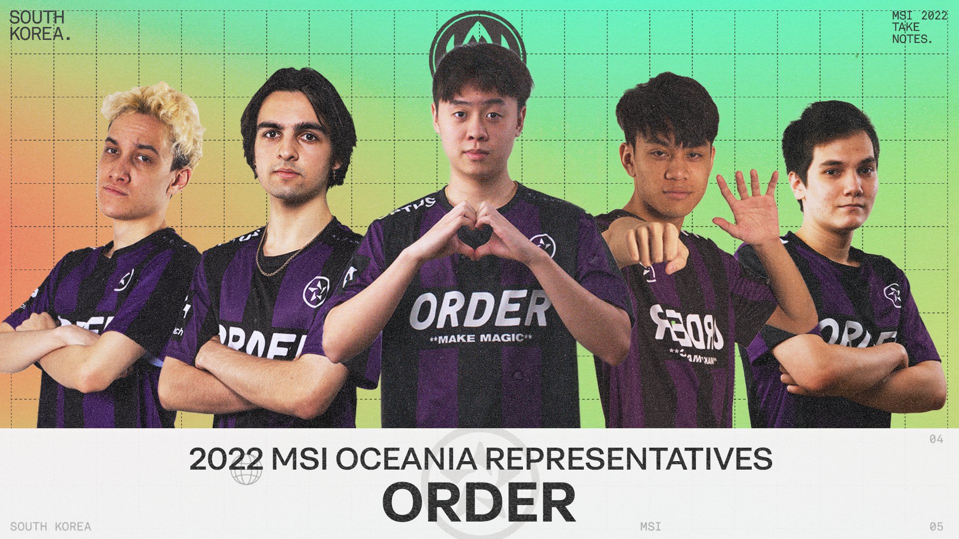 MSI 2022 ORDER