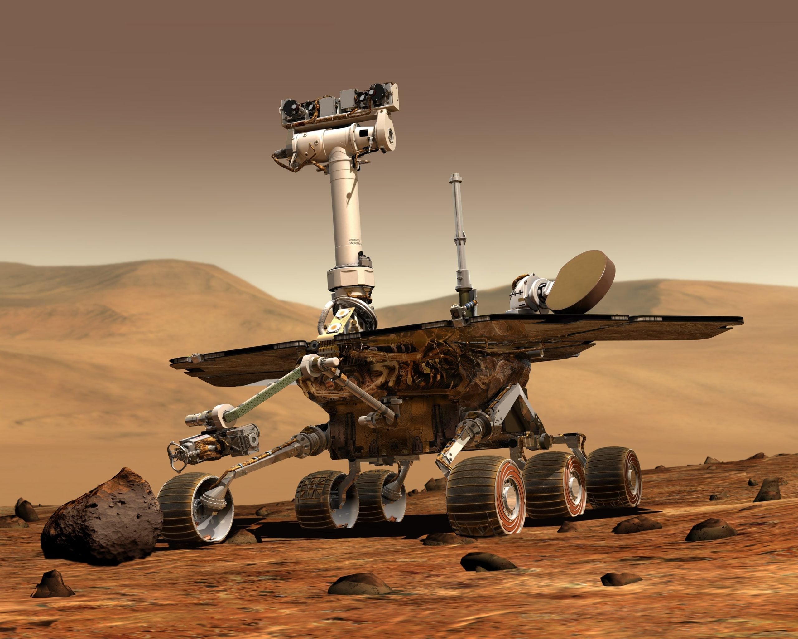 Mars NASA Robot Insight